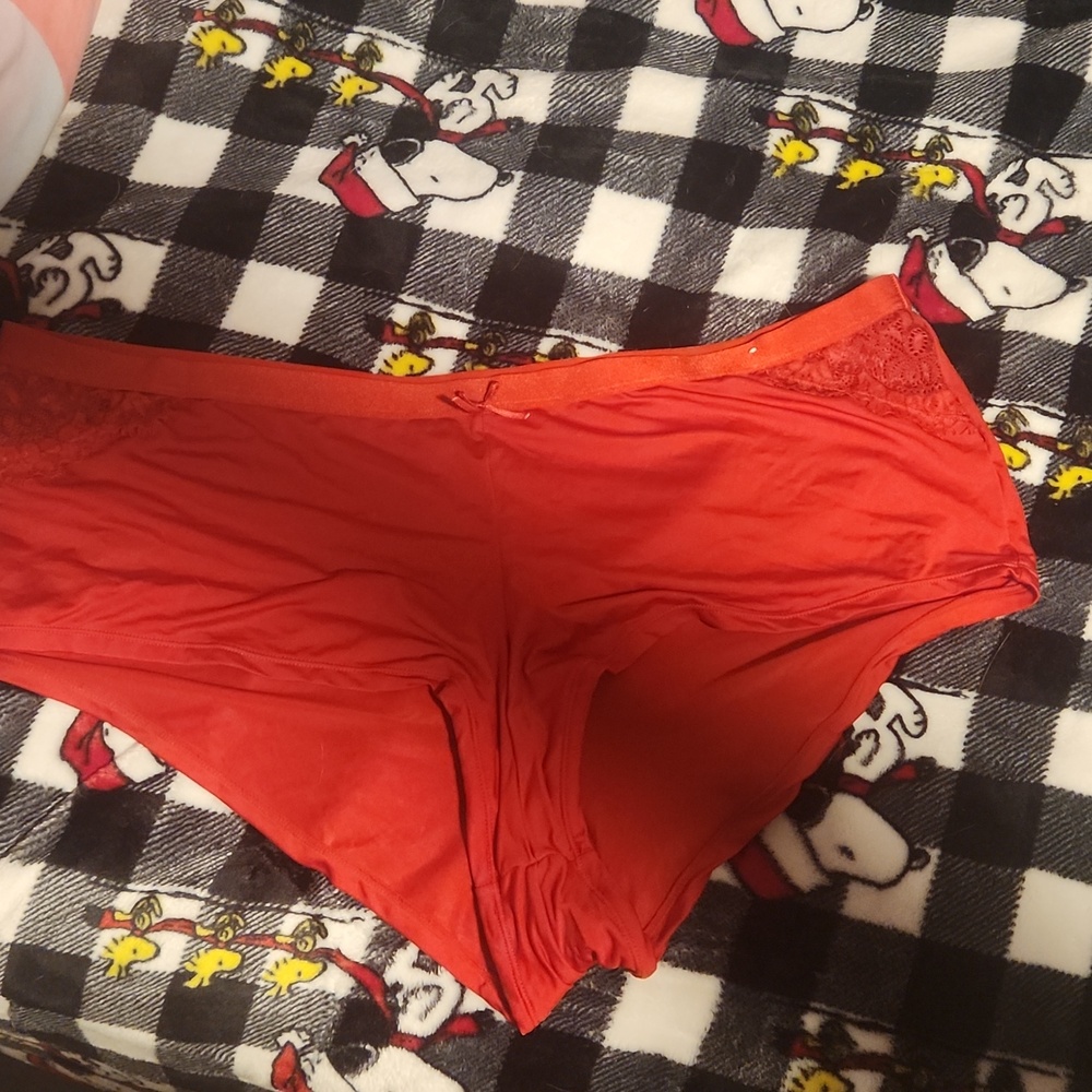 Red panties